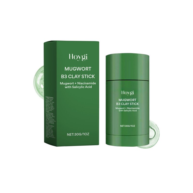 Hoygi Moxa Mud Mask Stick Deeply Cleans Pores, Brightening Skin ...