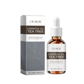 OUHOE Tea Tree Essential Oil, Care Plant Essential Oil Massage Oil Skin Care Moisturizing Moisturizing Soft Moist Shine