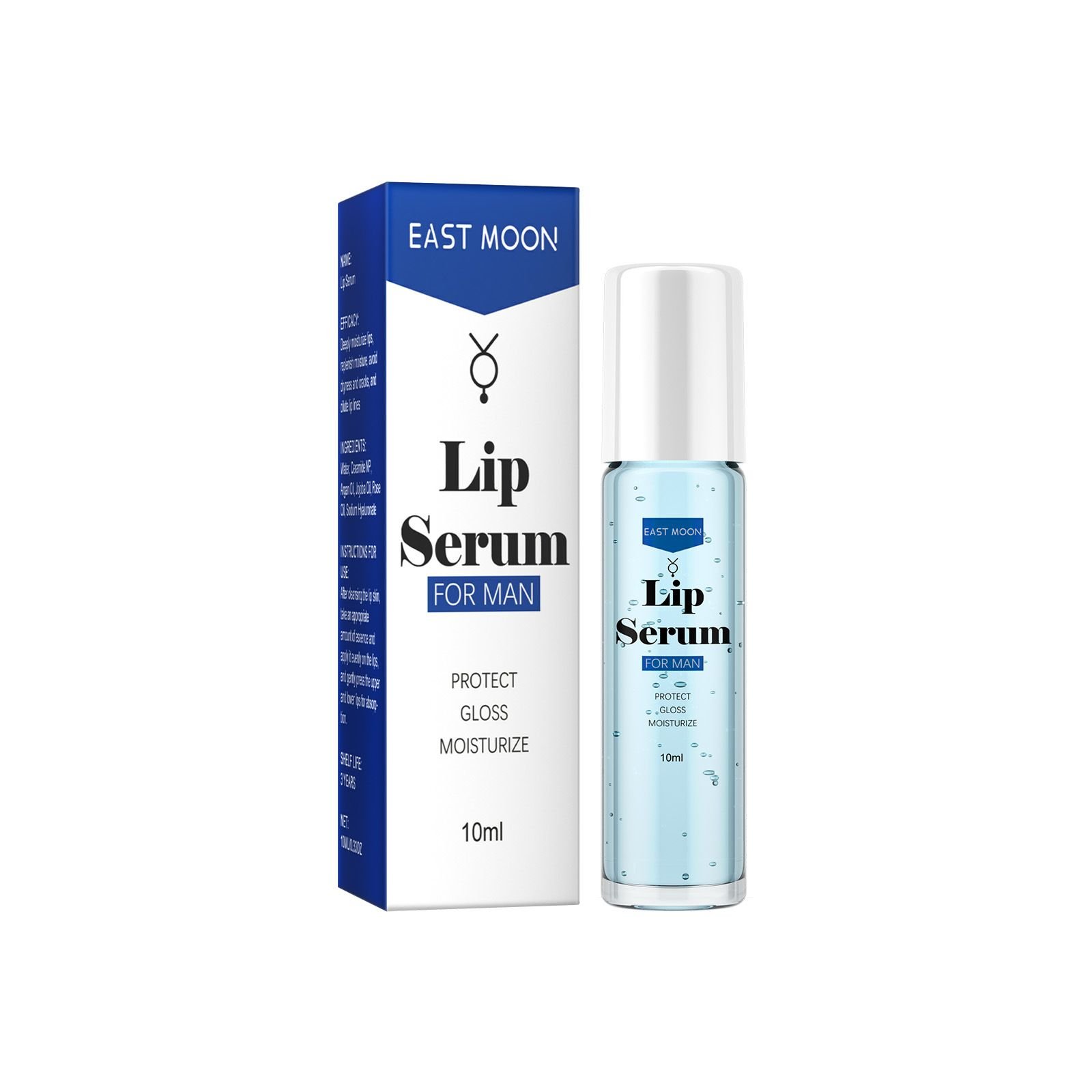 EAST MOON Lip Essence Rollerball, Moisturizing, Reducing Lip Lines ...