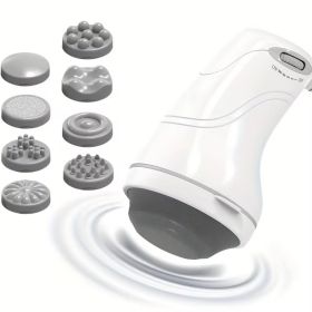 Body Massager 8 Heads Vibrater Massagers Body Shaping Massage Equipment Roller Shoulder and Neck Massage Machine Handheld-Cellulite Massager for Rela