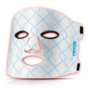 Red Light Therapy Mask, 7 Colors LED Face Mask Light Therapy with 850nm Near-infrared, Red Light Therapy for Face, Portable Facial Skin Care Device f